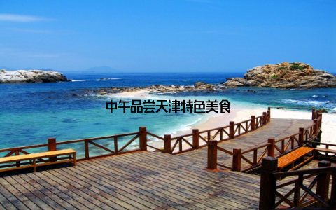 中午品尝天津特色美食