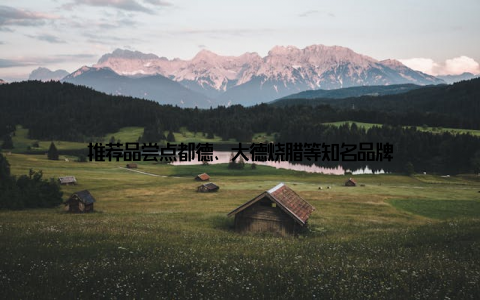 推荐品尝点都德、大德烧腊等知名品牌