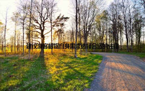 建议游客根据自身需求选择合适的住宿