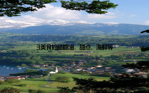 3美食如橄榄油、甜点、海鲜等