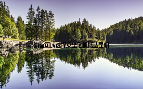 游客可以选择乘坐飞机抵达昆明